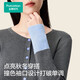 New product in the cotton era, 100% soft cotton, contrasting fake placket, women’s exquisite commuter cotton sweater