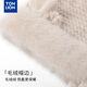 Tang Lion; TONLION cute deer antler hat scarf integrated with women in autumn and winter thickened warm versatile cycling cold-proof ear protection plush hat Beige