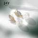Jay imitation pearl earrings, women's earrings, high-end fashion accessories, birthday gifts for girlfriends and besties