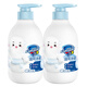 Safeguard Children's Shower Gel and Shampoo 2-in-1 Peach Green Pomelo Fragrance 450g*2 Gentle, clear and hydrating skin