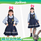 Disney Zootopia cos bunny police officer autumn and winter Christmas children's gift clothes women's dress 130 CM