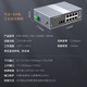 NetLINK industrial-grade optical fiber transceiver, Gigabit 1 optical 8 electrical single-mode dual-fiber optical-to-electrical converter, one rail-type industrial switch HTB-6000-15S-1GX8GT-20KM