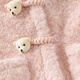 Banxidi Girls' Jackets Autumn and Winter Clothes 2025 New Baby Girls Plush Tops Autumn Children's Thickened Cotton Jackets Children's Clothes