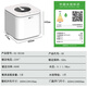 Dierou countertop dishwasher for small apartments, installation-free, small-sized dishwashing artifact, washing and drying integrated disinfection cupboard, white - double water inlet model, automatic/manual, first-class water efficiency