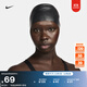 Nike hook fashion swimming cap swimming NIKE SWIM DN3898 010 black/white 1SIZE