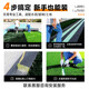 Qingya simulated lawn carpet, fake turf bedding, plastic outdoor artificial court, artificial fence, kindergarten green floor mat, 3 cm, newly upgraded 11-pin encryption, high-quality B-grade model (1 meter wide, 6 meters long) 6 square meters
