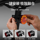 Shenyu (SHENYU) warning riding tail light bicycle night riding light led brake tail light mountain road bike riding tail light-led highlight warning