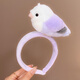 Zuoou cartoon parrot headband for women, cute bird, super cute headband, funny and fun photo props, hairpins, hairpins, hairbands, bird headbands
