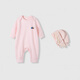 Kordear German velvet baby jumpsuit autumn and winter baby warm base layer newborn hat haze blue 80cm height 73-80cm weight 20-25Jin Jin equals 0.5 kg