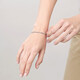 Chow Sang Sang Pt950 platinum double layer bracelet for women 91960B Price 19cm - 4.44g (including labor cost 400 yuan)