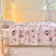 Fantasy A-type three-layer thickened plus fleece milk velvet office nap blanket kindergarten blanket autumn and winter blanket Little Red Riding Hood double-layer thickened high-gram weight milk velvet + lamb's velvet 150*200 single blanket Type A skin-friendly warm can be spread and covered
