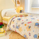 Class A baby quilt winter children kindergarten winter quilt thickened warm milk velvet quilt cover quilt core autumn and winter removable and washable space astronaut 100*120cm single quilt cover