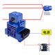 Current sensing switch opening type normally open normally closed linkage relay overload monitoring module AC transformer F005