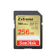 闪迪（SanDisk）256GB SD内存卡 4K V30 U3 C10 相机存储卡 读速180MB/s 写速130MB/s 高速连拍 微单/单反相机