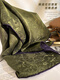 Wu Canli Big Square Scarf Spring шелковидный шелк шелковый шарф Jurchen шелк Curly Schly Sharf Shaw