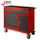Jieke tool cart 7-drawer auto repair tool cabinet 9-drawer mobile cart 6-layer multi-functional tool box RC430S RC-66 tool cart without tools