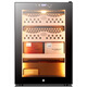 He Jiagong 50C1 Intelligent Temperature Control and Humidity Control Cigar Cabinet Cedar Wood Mini Small Home Embedded Wine Cabinet 50C Temperature Control Humidity Cigar Red Wine Black