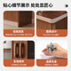 Konosu solid wood sideboard integrated wall-mounted living room wine cabinet tea cabinet storage cabinet multi-functional meal preparation storage storage cabinet four cabinet doors walnut color 80*34*182cm door-to-door installation (master comes to your door)
