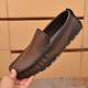 Satchi Light Luxury Leather Zapatos para hombres de cuero genuino para hombres Capas casuales de cuero de cuero de vaca Zapatos de hombres para hombres para el pie SOMPLE SOLO CONDUCTOR
