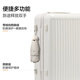 爱华仕行李箱24英寸多功能行李箱拉杆箱密码箱阳光橙