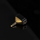DdHiFi DJ44Gold black gold version 4.4Pentaconn female base to 3.5 player amp adapter