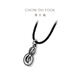 Chow Tai Fook G&W series hoist PT950 platinum pendant with rope PT164086 PT164086