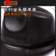 Pierre Cardin (Pierre Cardin) French imported quality new autumn and winter men's sheepskin hat middle-aged and elderly genuine leather gentleman hat casual dad old black (first layer sheepskin) L (55-56cm adjustable)