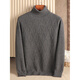 Nosskiss Turtleneck Cashmere Sweater Men 100 Pure Cashmere Invierno Invierno juvenil juvenil jóvenes Sweater Knited Sweater White L 170 Adecuado para 125 Jin [Jin equivale a 0.5 kg] -140 Jin [Jin equivale a 0.5 kg]