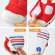 AIBEDILA baby toddler shoes 0-3 spring and autumn new style children's infant soft-soled sports shoes for boys and girls breathable Qiqiaocai 16 inner length 12.5cm