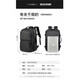 [Fabricante de selección] Negocios de gran capacidad multifuncional Light Luxury High Galth Travel Mackpack Mochila de moda Negro