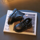 Terranis Yangma recommends spring and autumn baby girl toddler shoes 1-2-3 years old British style Martin boots for boys soft off-white single shoes 21_size_inner length 13.0cm