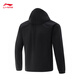 Li Ning windproof and water-splashing sports windbreaker for men 25 autumn fitness versatile fashion sports jacket AFDV675