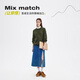 
Navigare Italian sailboat crimp cardigan ladies 2025 autumn and winter new knitted base shirt casual sweater vitality green S