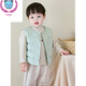Brudin vest autumn and winter baby down children's vest lightweight autumn and winter infant inner vest boys and girls warm white 66 cm