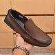 Satchi Light Luxury Leather Zapatos para hombres de cuero genuino para hombres Capas casuales de cuero de cuero de vaca Zapatos de hombres para hombres para el pie SOMPLE SOLO CONDUCTOR