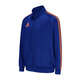 Adidas jacket men's spring and autumn running sports knitted stand-up collar jacket outdoor sportswear blue orange L