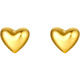 Saturday Fortune Pure Gold 999 Love Gold Earrings Women's Earrings Birthday Gift Price AA096006 About 0.85g One Pair