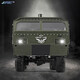Children's military truck heavy-duty six-wheel drive off-road climbing vehicle RC remote control car adult boys' toys remote control toy car 46cm Dongfeng No. 9 military card