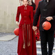 Pierre Cardin New Chinese Toast Wear 2025 Autumn New Style Little Bride Xiuhe Wear High-end Temperament Engagement National Style Dress Burgundy L