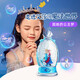 Disney (Disney) Music Box Frozen Elsa Princess Music Box Crystal Ball Girl 10th Birthday Gift Crown Wind Lantern