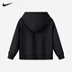 NIKE Nike Girls Suit Plus Velvet New Year Red 2025 Winter Boys Two-piece Set Children's Thickened Hooded Sweatshirt True Black 2236 Autumn and Winter Plus Velvet Style High Weight 130 /7 Recommended Height 116-122cm