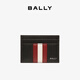 BALLY new autumn MYTHOS men's cowhide card holder 6308565 black 10*7cm
