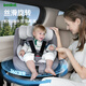 Besbet (besbet) children's isofix interface car seat for babies 0-12 years old, infant car 360-degree joy number - Xiaobailong (Platinum Edition)