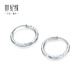Century Yuan platinum earrings PT950 earrings are classic, versatile, sweet and cute, a birthday gift for your girlfriend