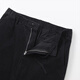 MUJI Men's Corduroy Light Pants Men's Long Pants Casual Pants Men's 25th Autumn New Product AE10AA5A Black M (170/80A)