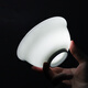 Jingdezhen (jdz) ceramic tableware set dish set home 2025 new high-looking Chinese housewarming gift boxed flow frost