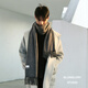 Fat Donglai's same scarf for men in winter Korean version versatile simple color men's scarf autumn birthday gift imitation cashmere scarf black