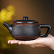 Purple pottery Han tile teapot single pot teapot large capacity high-end gift Kung Fu tea set household Fengming purple clay pot Han tile teapot 280ml