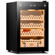 Shantou Lincun Qielong fingerprint lock cigar cabinet constant temperature and humidity cedar wood shelf water ion removal of ammonia alcohol WIFI cigar cabinet 60C cigar basket Cuban style ammonia purification + WiFi + fingerprint lock + cedar