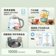 Buydeem health pot FK571, all glass 0 glue, mother and baby grade material, soft cooking, tea boiler, stewing, all-in-one tea kettle, kettle, scented tea health pot, good gift, light cedar green, all glass health pot FK571, single pot 1.2L